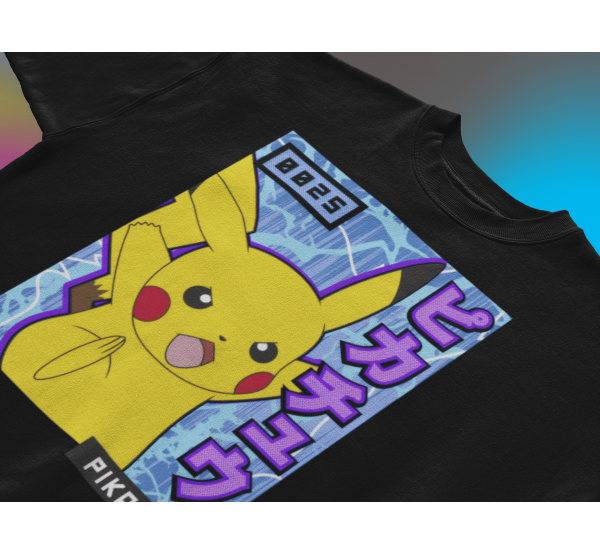 Pikachu Kanji Electric Action Pikachu Kanji Electric Action